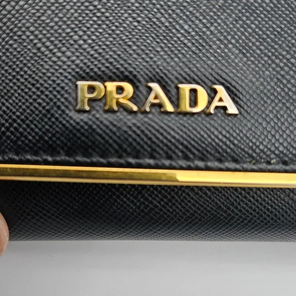 Authentic Prada Saffiano Leather Shoulder Bag #4296M - Picture 7 of 10